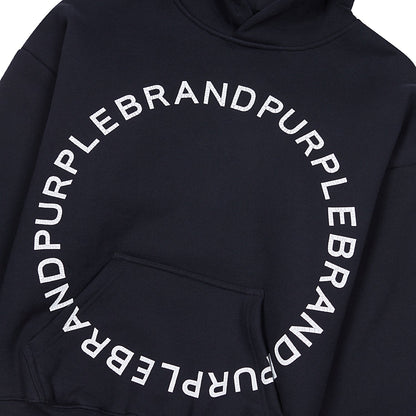 Circle Wordmark Hoodie | Black