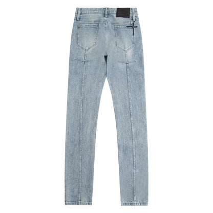 Clayton Light Wash Faded Denim