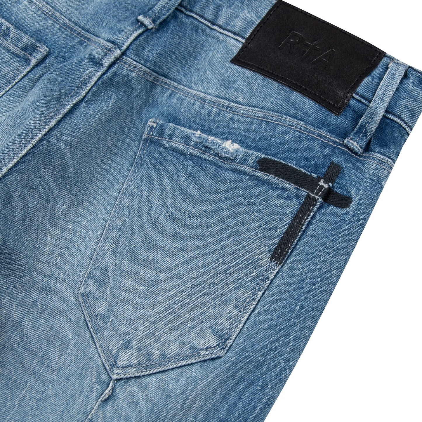 Clayton Ripped Denim Blue