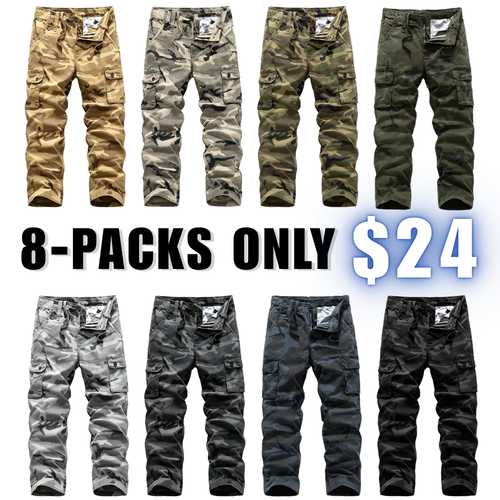 Men’s practical camouflage cargo pants