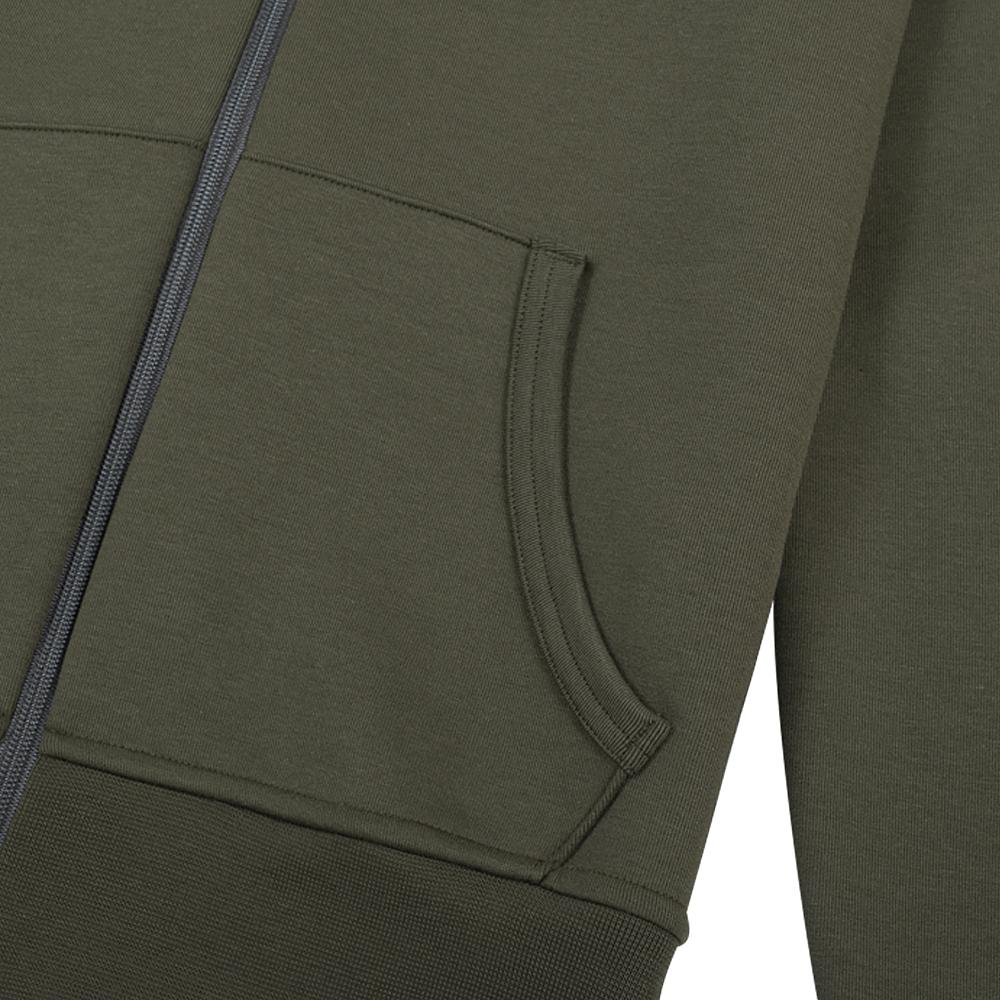 Double-Knit Full Zip Tech Hoodie | Company Olive