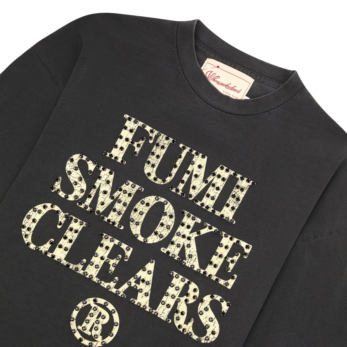 Fumi Rhinestone Double Sleeve Tee