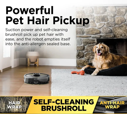 Matrix Plus Robot Vacuum & Mop – Powerful Suction, Smart Cleaning & Anti-Allergen Sealed System