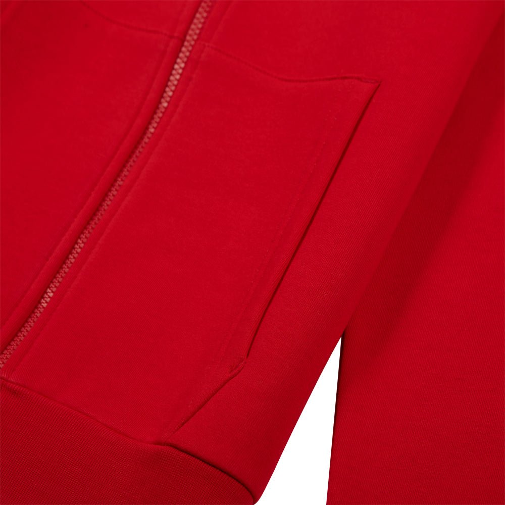 Kangaroo Pocket Hoodie | Red
