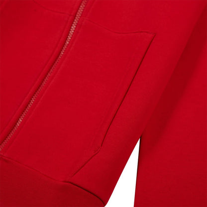 Kangaroo Pocket Hoodie | Red