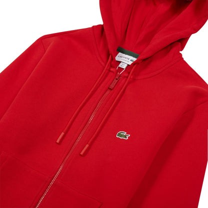 Kangaroo Pocket Hoodie | Red