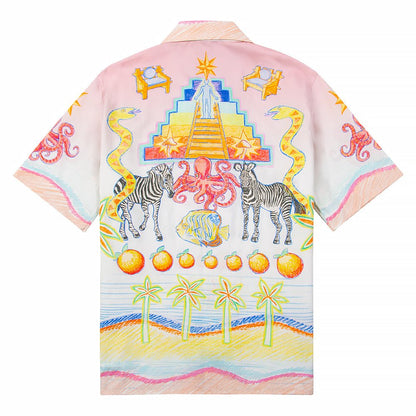 L'Arbe De Vie Silk Shirt