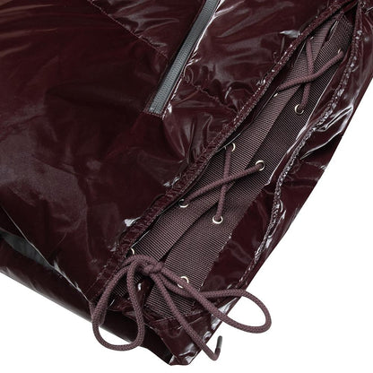 Liquid Nylon Puffer Coat