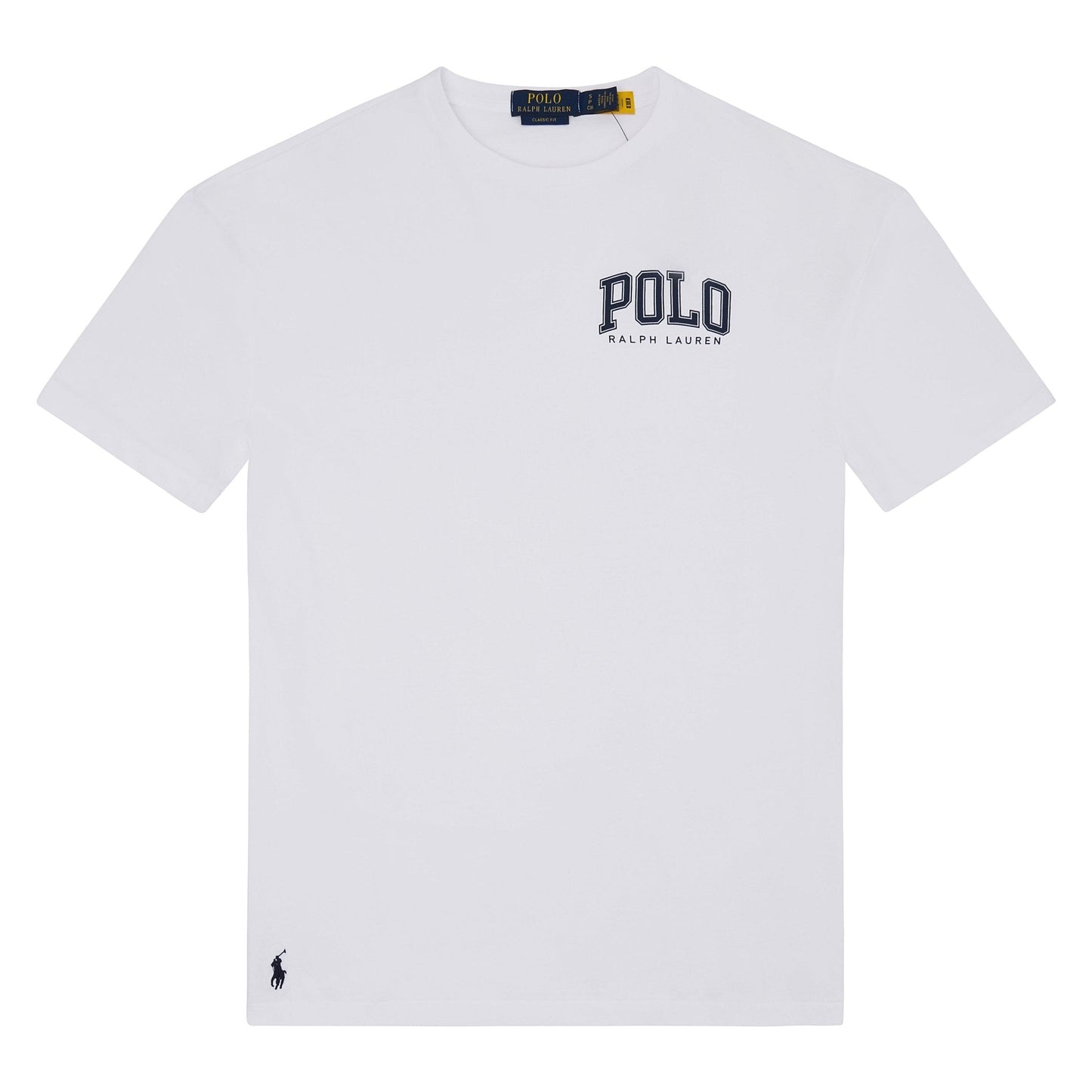 Logo Print Tee | White