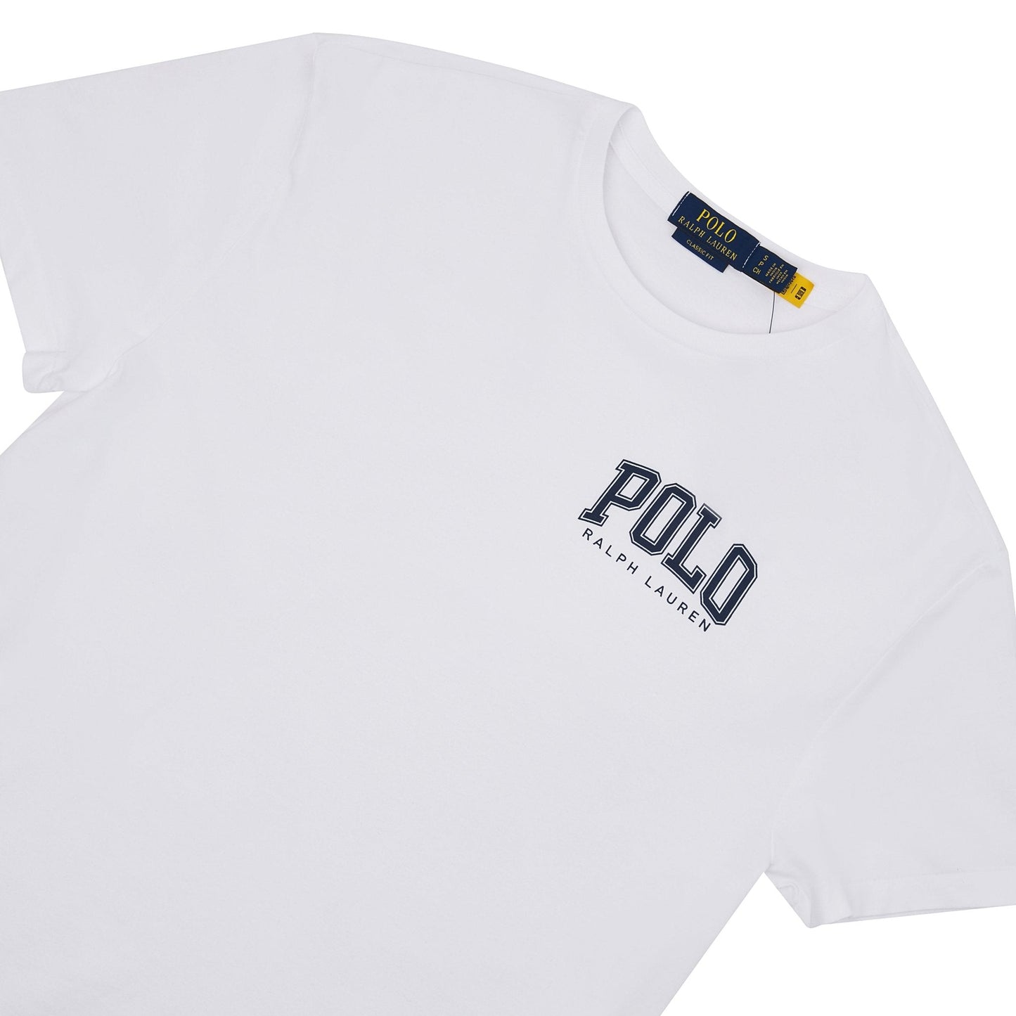 Logo Print Tee | White