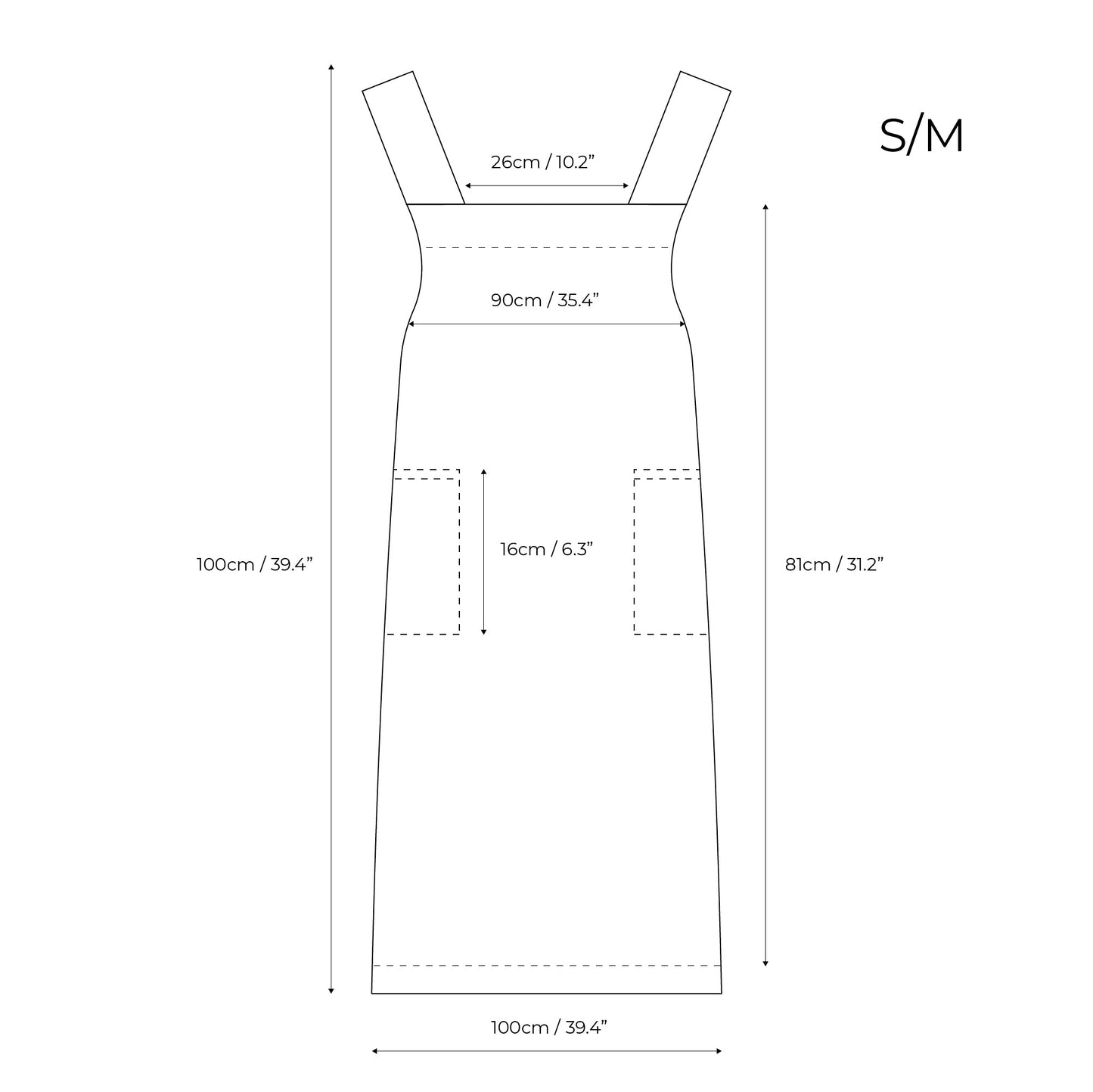 Linen Gardening Apron