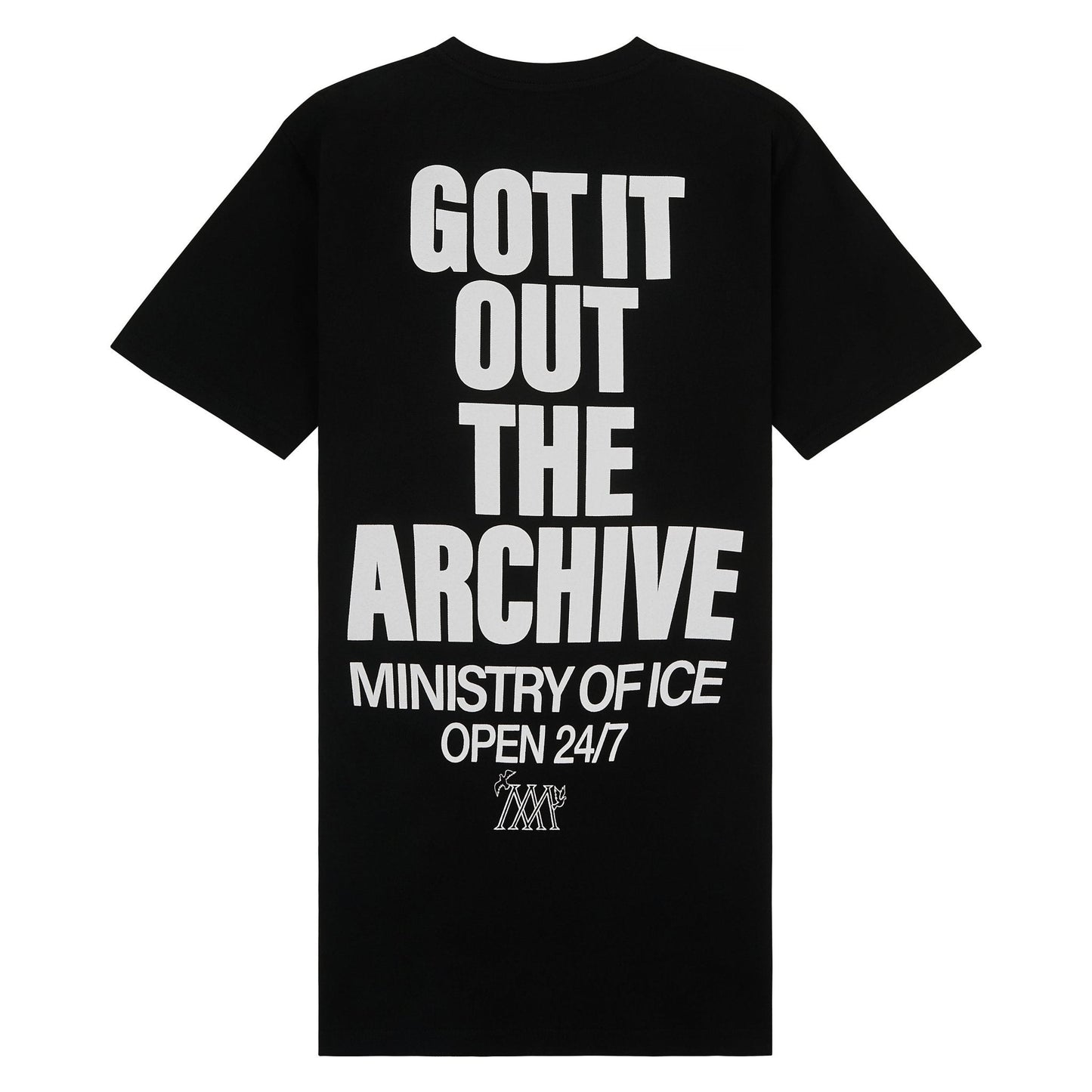 Ministry Of Ice Tee | Black