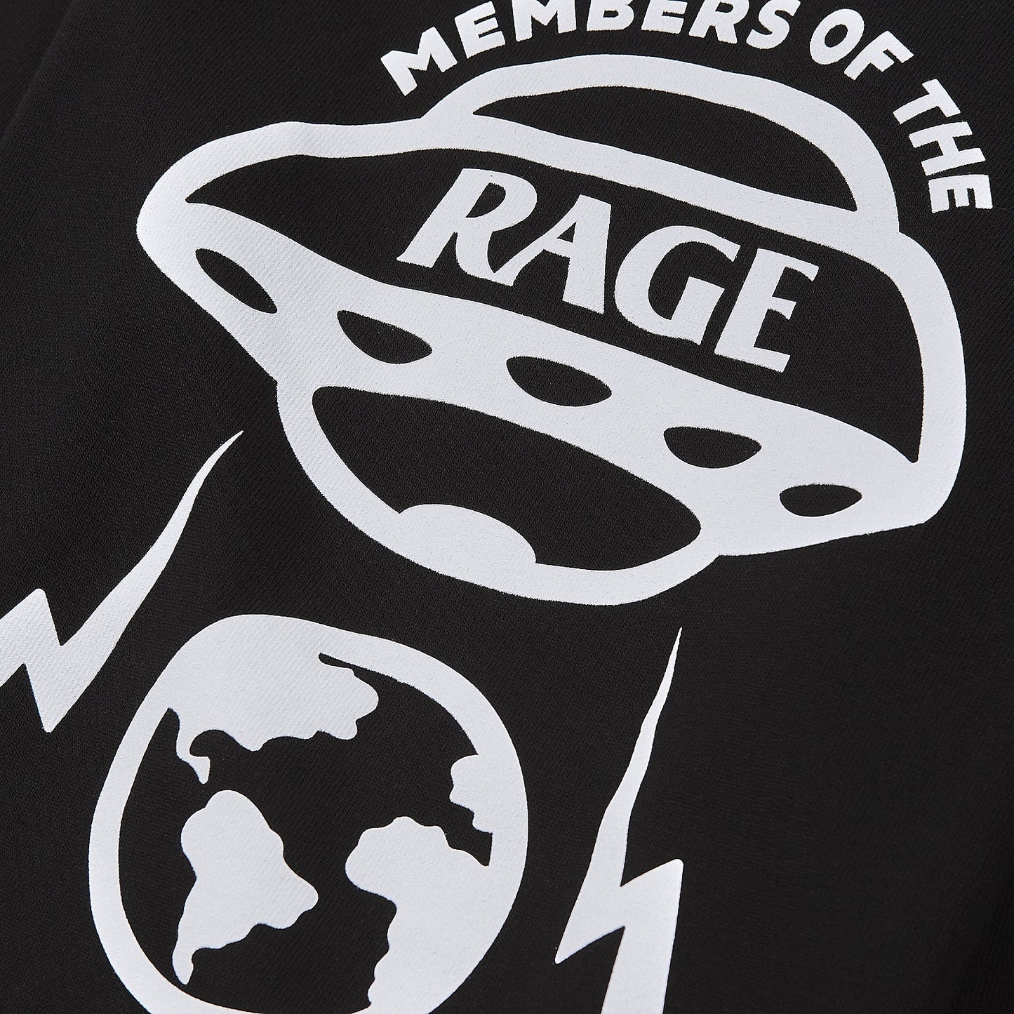 Oversized Logo L/S Tee | Black