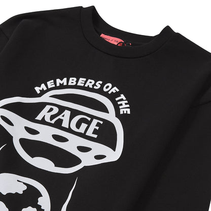 Oversized Logo L/S Tee | Black