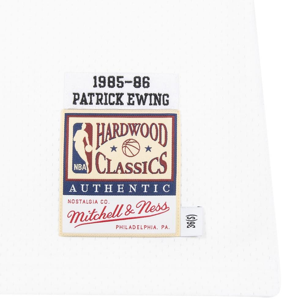 P. Ewing 1985/86 Auth New York Knicks Jersey | White