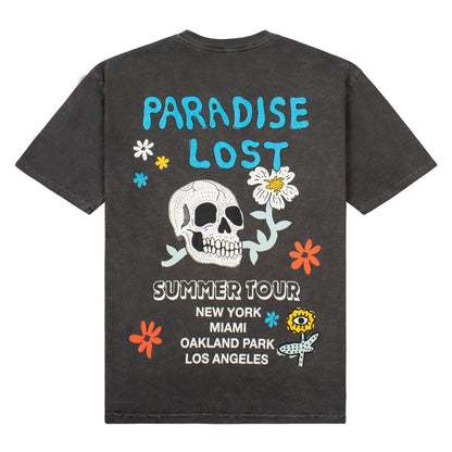 Paradise Snake Tee | Jet Black