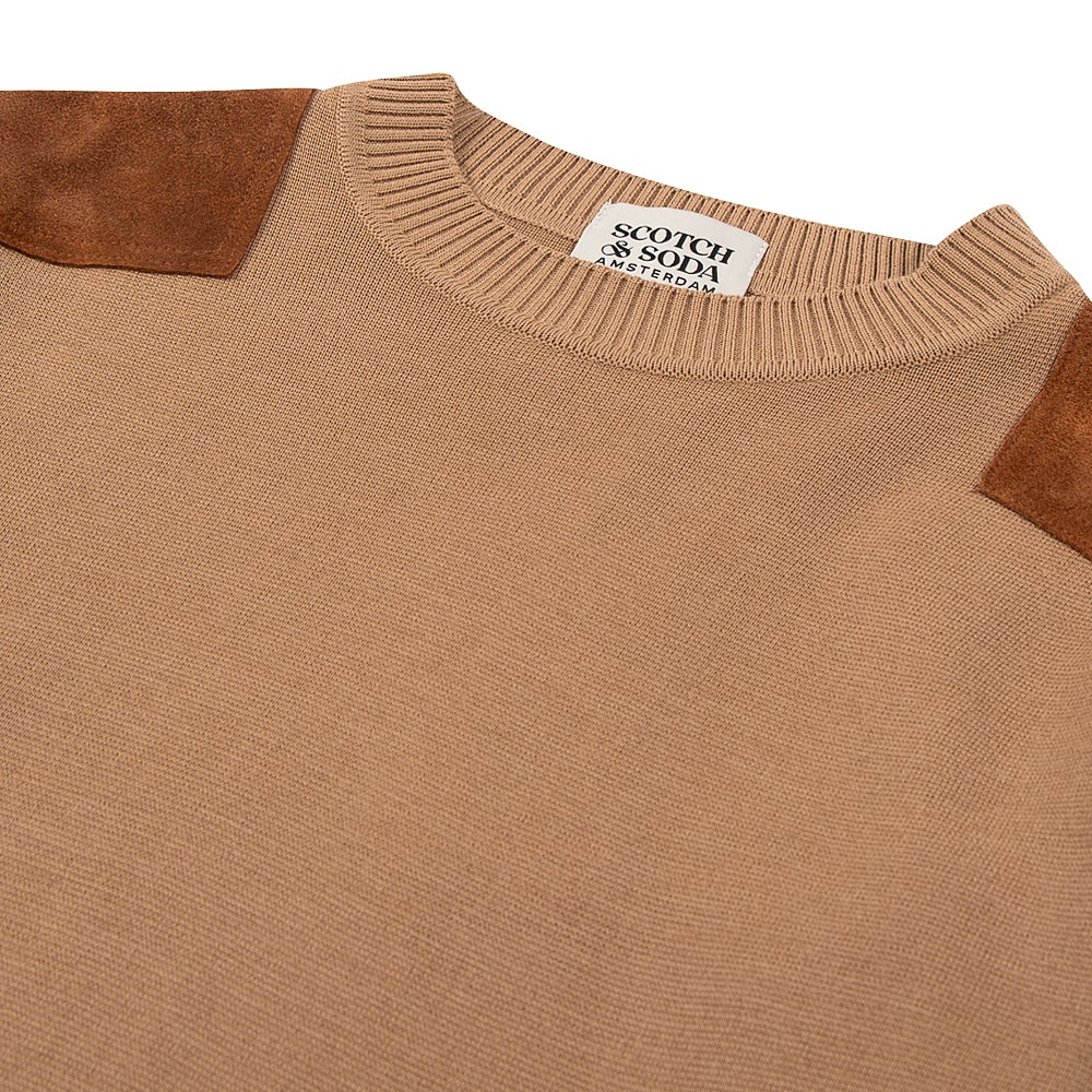Patch Sweatshirt | Sand