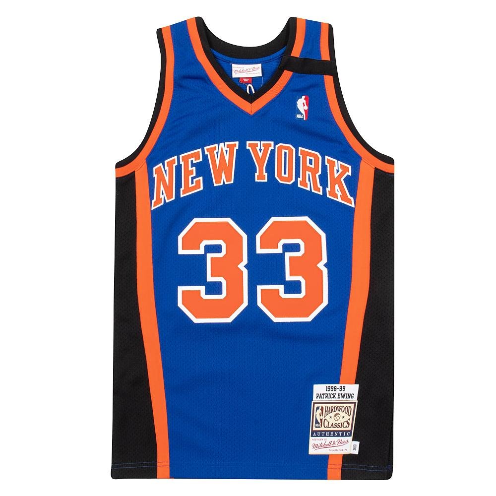 Patrick Ewing 1998 Auth New York Knicks Jersey | Royal