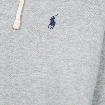 RL Fleece Pullover Hoodie | Grey Heather
