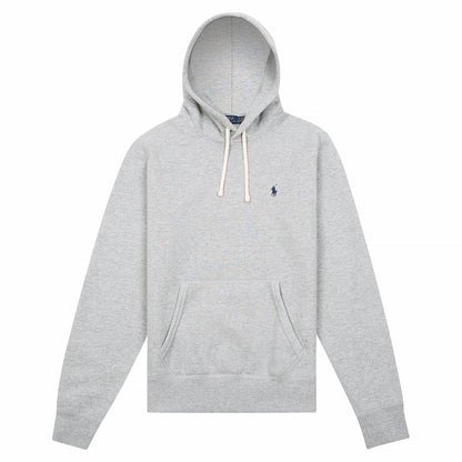 RL Fleece Pullover Hoodie | Grey Heather