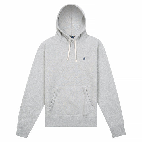 RL Fleece Pullover Hoodie | Grey Heather