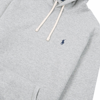 RL Fleece Pullover Hoodie | Grey Heather