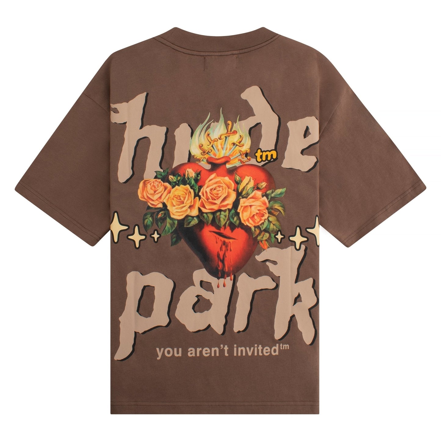 Sacred Heart Tee | Brown