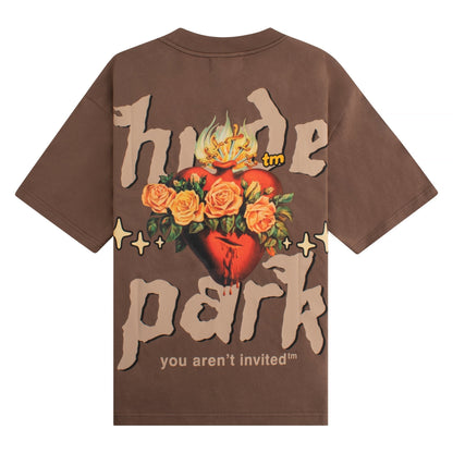 Sacred Heart Tee | Brown