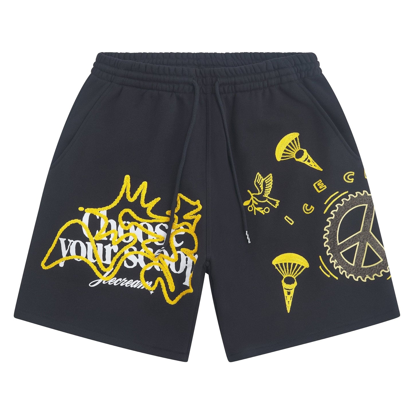 Scoop Sweatshort | Black