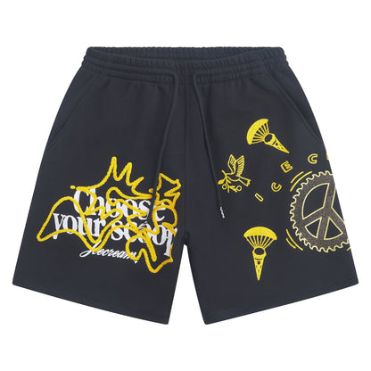 Scoop Sweatshort | Black