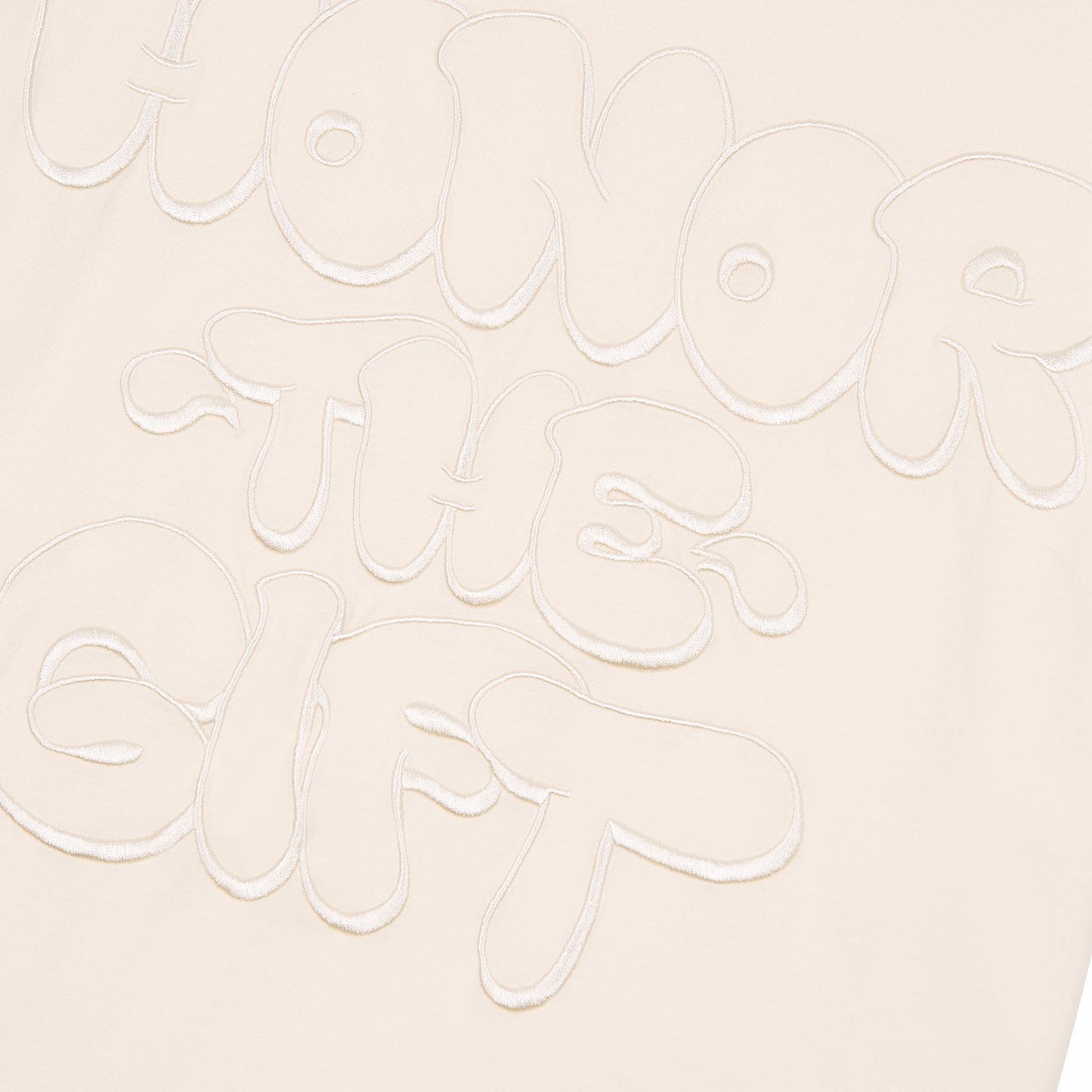 Script Tee | Bone