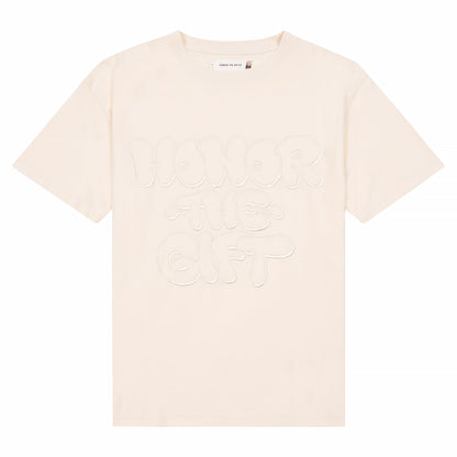 Script Tee | Bone