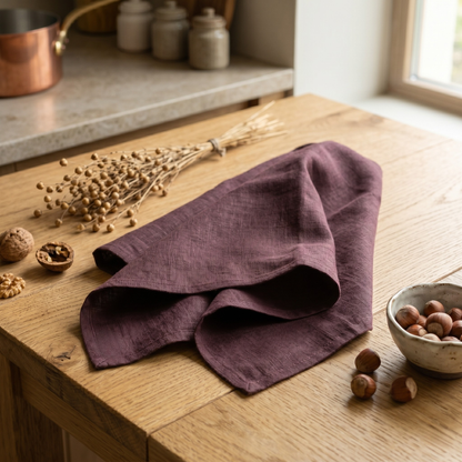 100% Linen Dish Towel Rectangular
